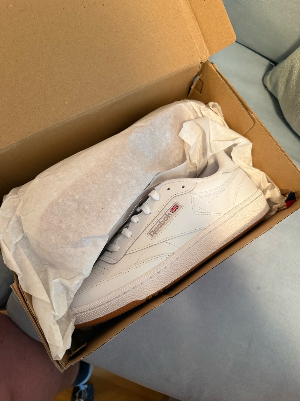 New! Female Reebok Club C 85 Sneakers